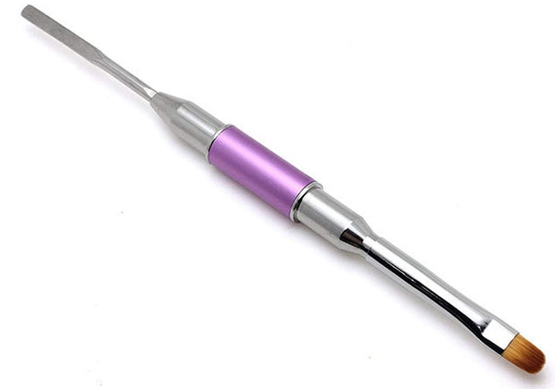 Liffly PolyGel Brush and Picker Brush tool for UV Poly Gel (Purple) - Image 2